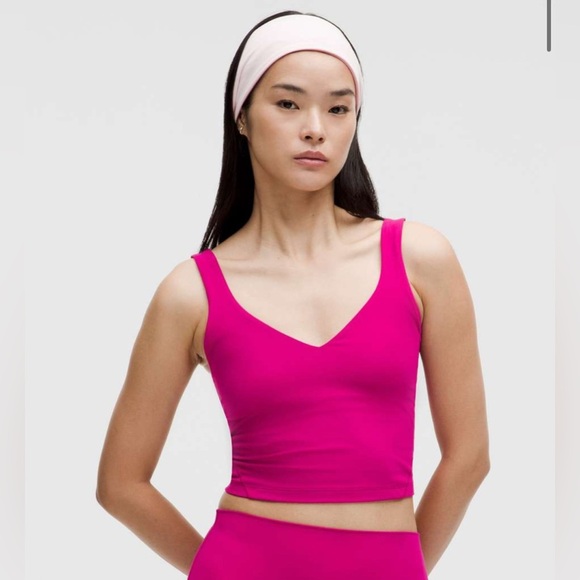 Lululemon Align Tank Top *Light Support A/B Cup Ripened Raspberry - Size 14